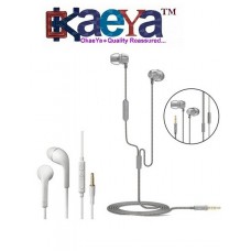 OkaeYa Earphone In-ear Headphones Noise Cancelling Headsets With In Ear Earphone WIth Mic Heavy Bass And Music Equalizer